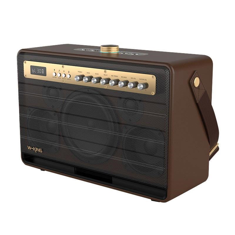 WIRELESS SPEAKER W-KING K6L 120W BROWN
