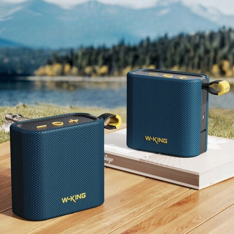 W-KING D2 Bluetooth wireless speaker blue