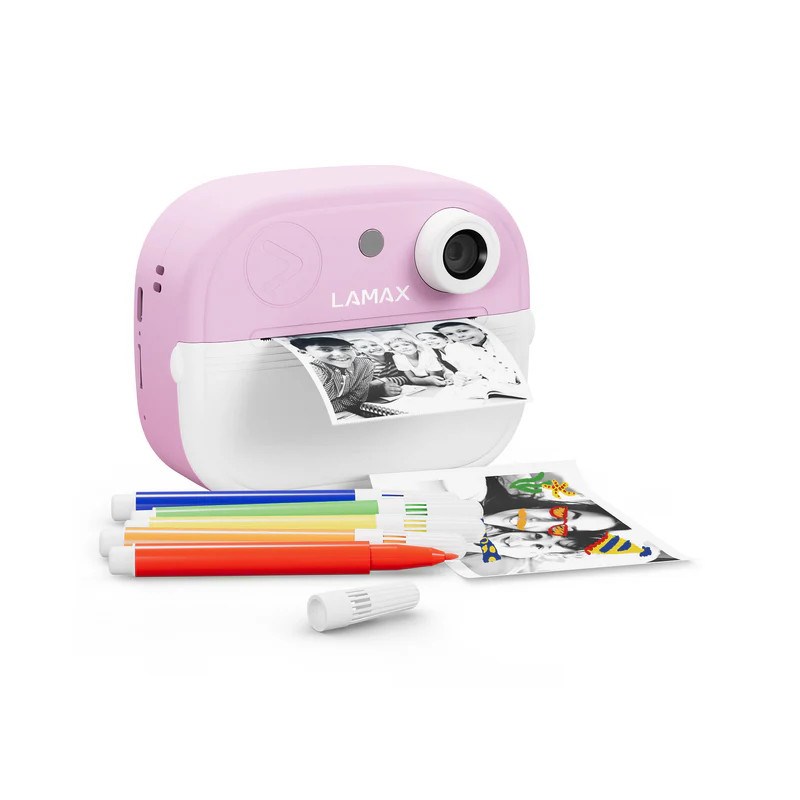 Kids camera LAMAX InstaKid2 Play, pink