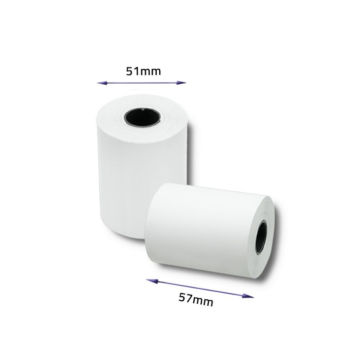 Qoltec 51895 Thermal roll 57 x 30 55g m2 10 pcs. BPA free