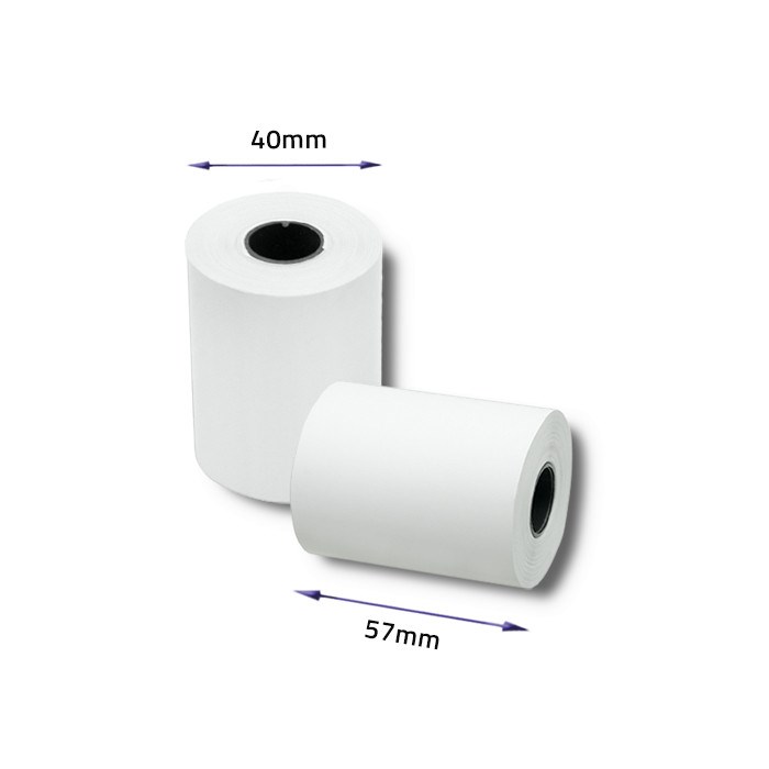 Qoltec 51899 Thermal roll 57 x 16 55g m2 10 pcs. BPA free