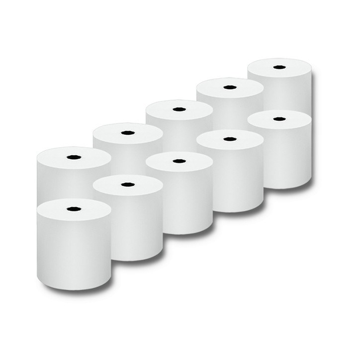 Qoltec 51892 Thermal roll 80 x 80 55g/m2 10pcs BPA free