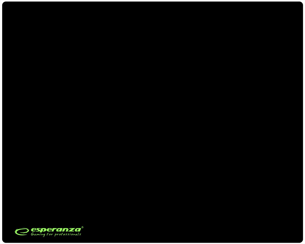 Esperanza EGP102K mouse pad Gaming mouse pad Black