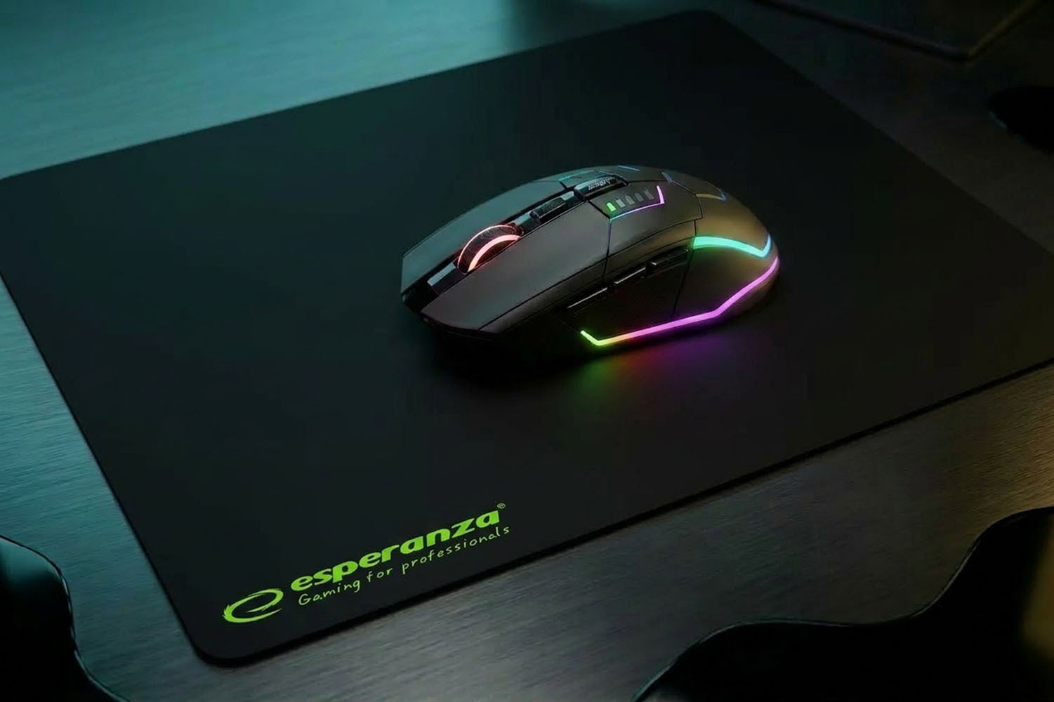 Esperanza EGP102K mouse pad Gaming mouse pad Black