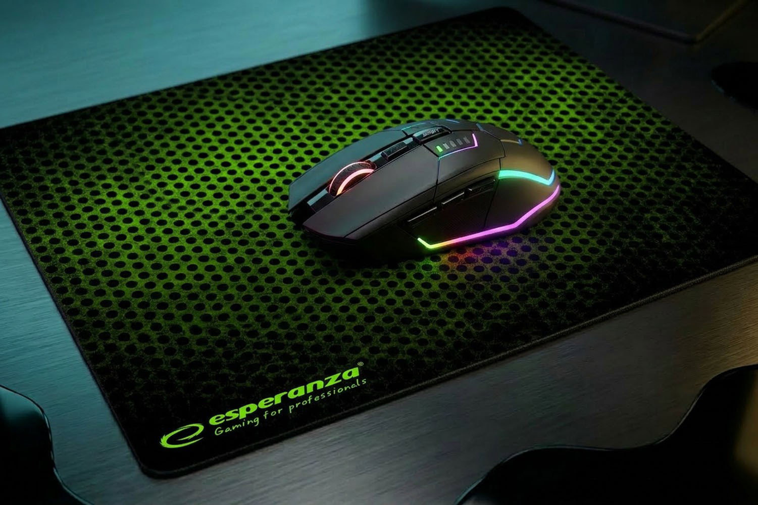Esperanza EGP101G mouse pad Gaming mouse pad Black