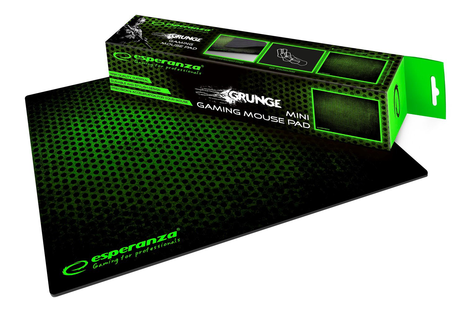 Esperanza EGP101G mouse pad Gaming mouse pad Black