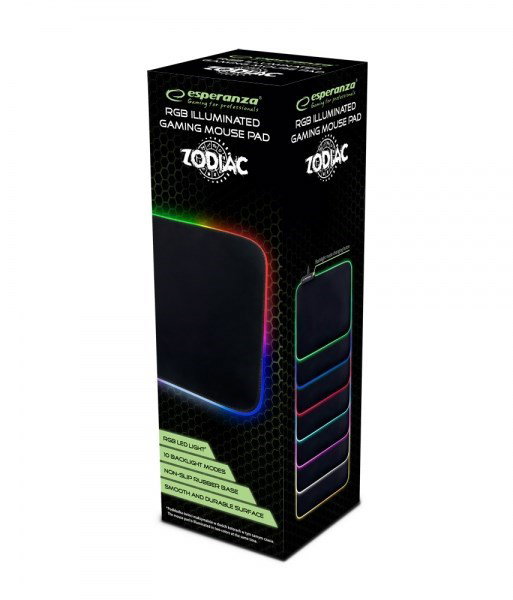Esperanza EGP105 mouse pad Gaming mouse pad Black