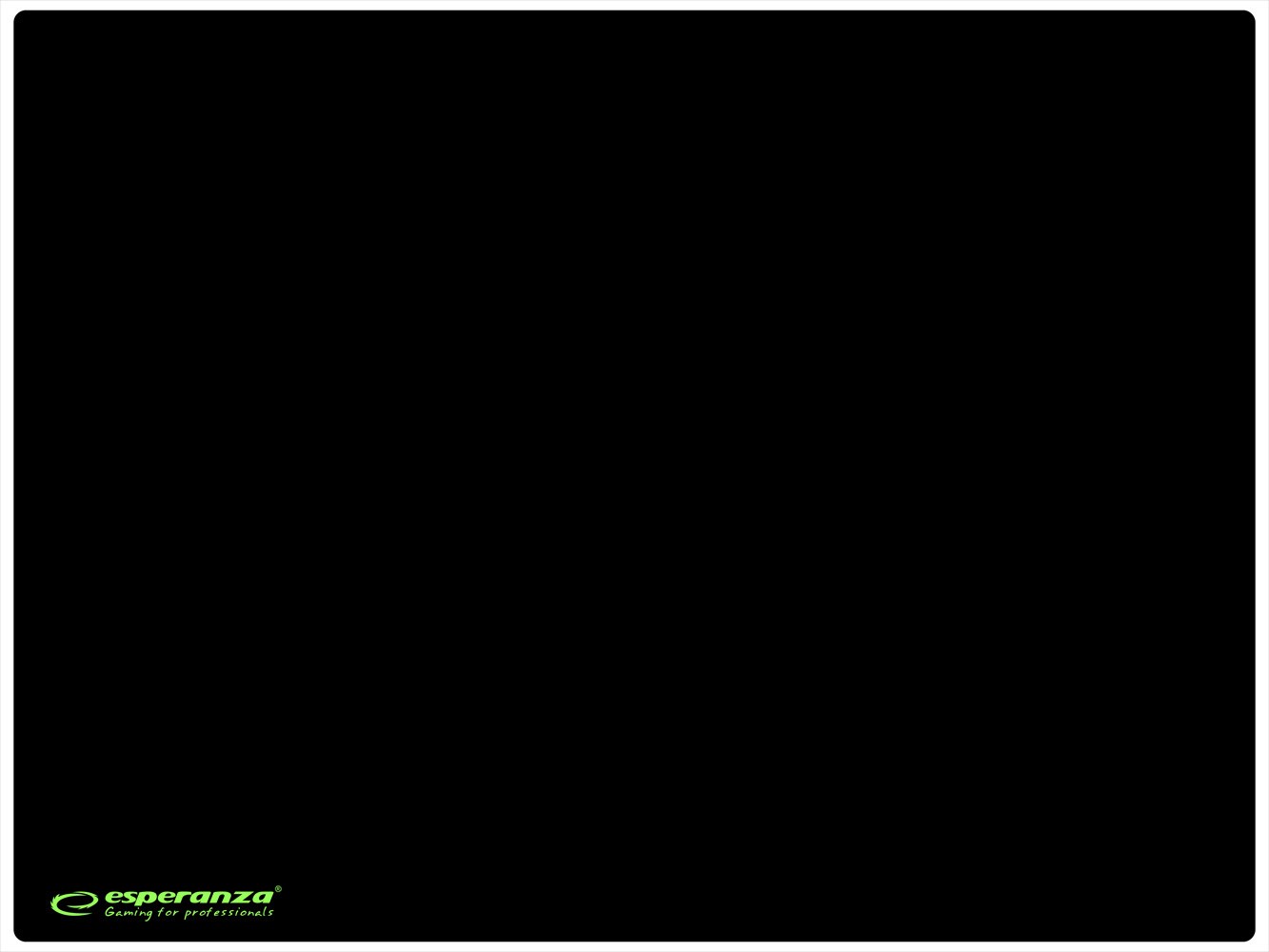 Esperanza EGP103K mouse pad Black