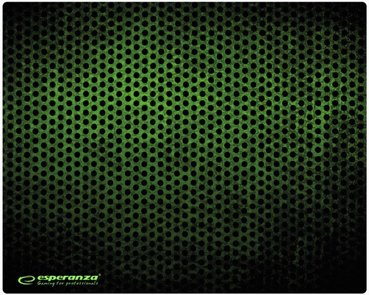 Esperanza EGP102G Gaming mouse pad Black, Green