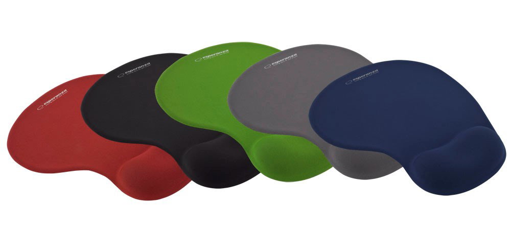 Esperanza EA137Y grey gel mouse mat