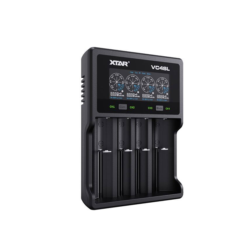 XTAR VC4SL battery charger to Li-ion Ni-MH Ni-CD 18650