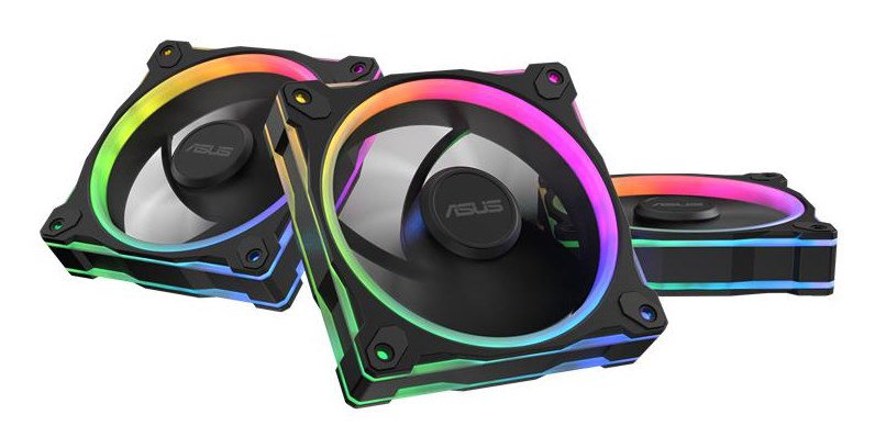 ASUS Prime MR120 Fan ARGB Reverse Black 3in1 Computer case 12 cm 3 pc(s)