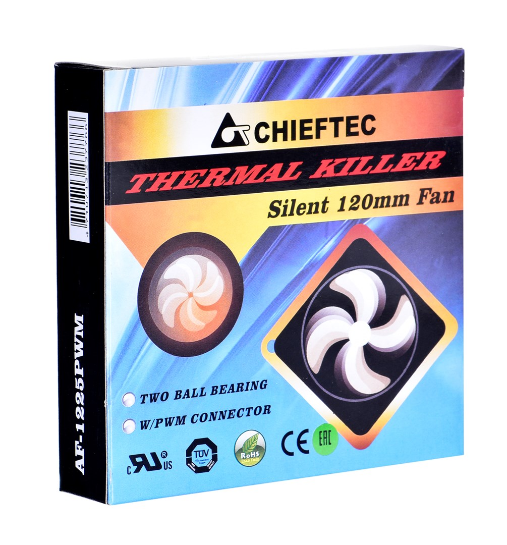 Chieftec AF-1225PWM computer cooling component Computer case Black
