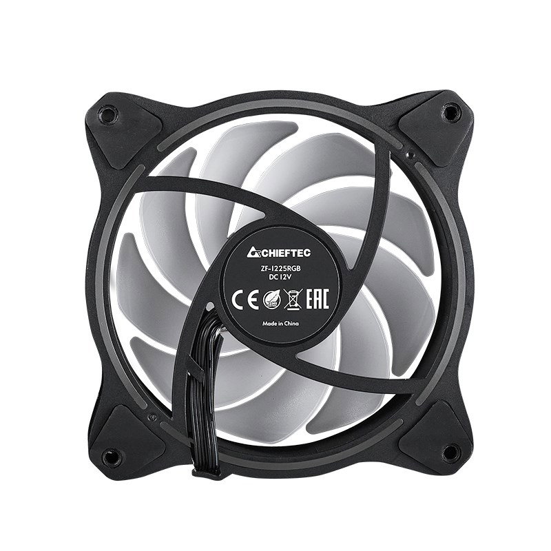 Chieftec ZF-1225RGB computer cooling system Multicolour 1 pc(s)