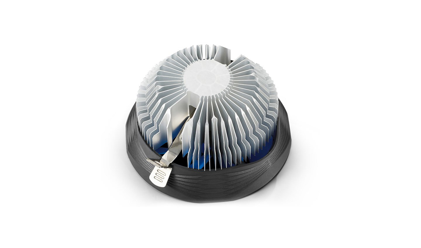 DeepCool Gamma Archer Processor Air cooler 12 cm Aluminium, Black, Blue 1 pc(s)