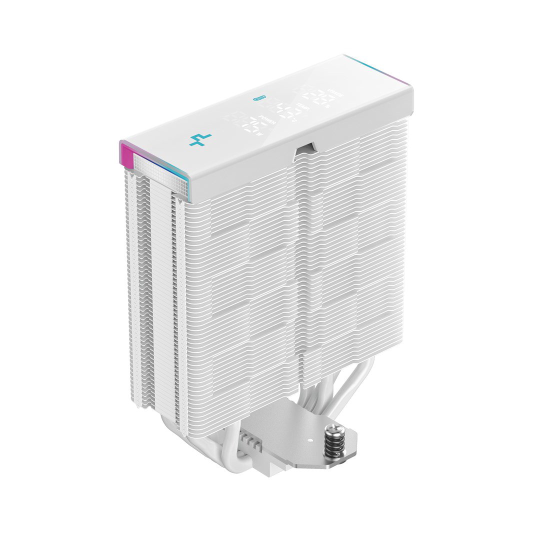 DeepCool AK400 Digital PRO WH Processor Air cooler 12 cm White 1 pc(s)