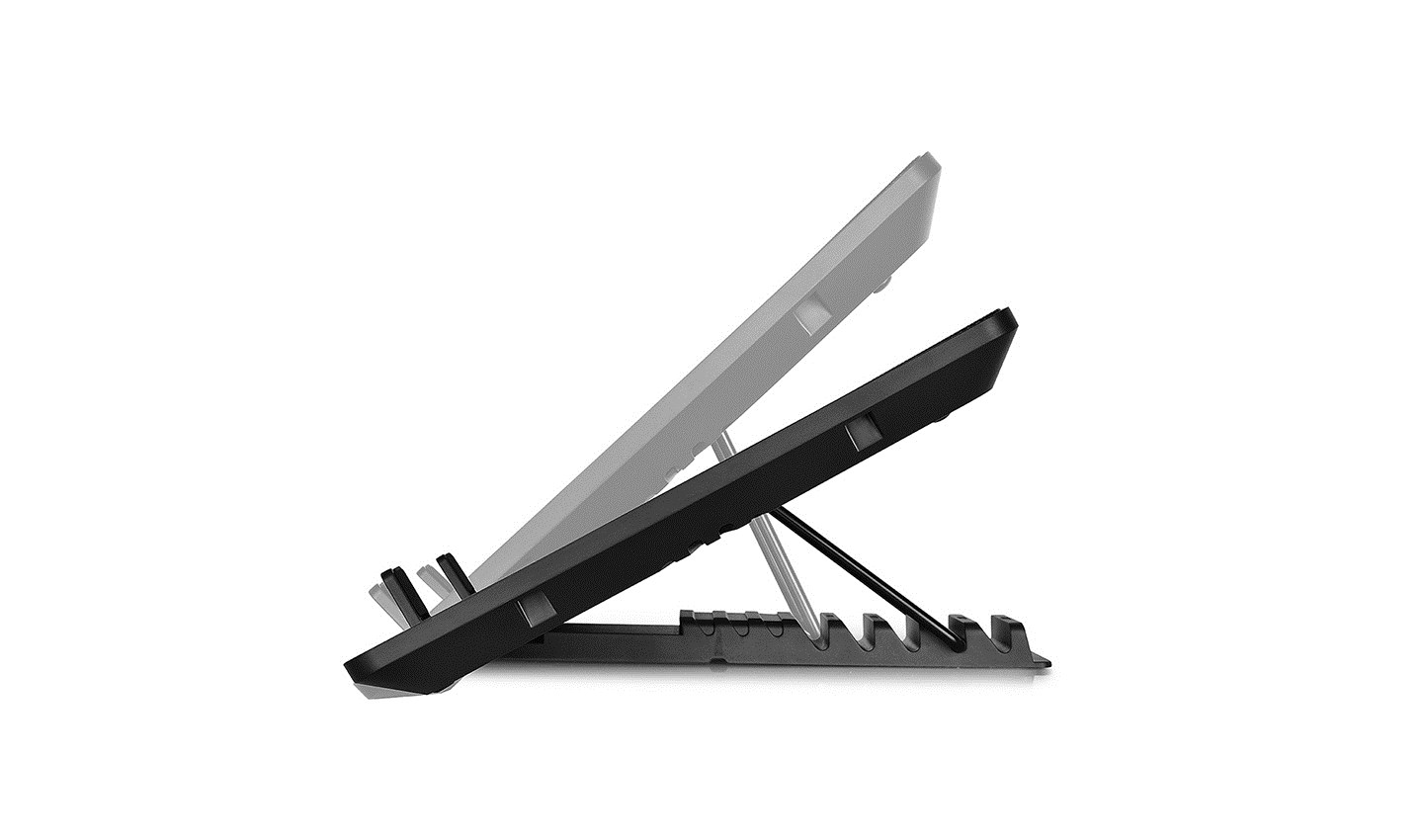 DeepCool U PAL laptop cooling pad 39.6 cm (15.6) 1000 RPM Black