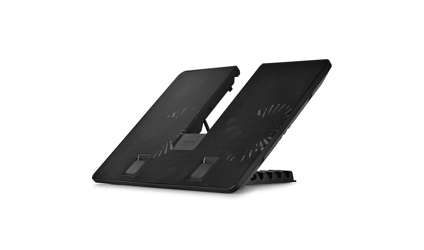 DeepCool U PAL laptop cooling pad 39.6 cm (15.6) 1000 RPM Black