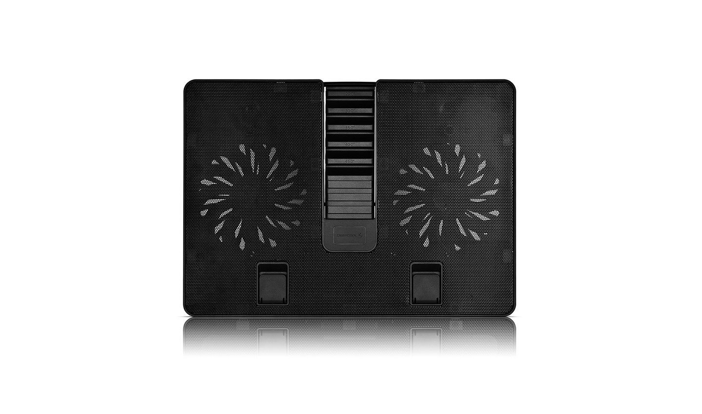 DeepCool U PAL laptop cooling pad 39.6 cm (15.6) 1000 RPM Black