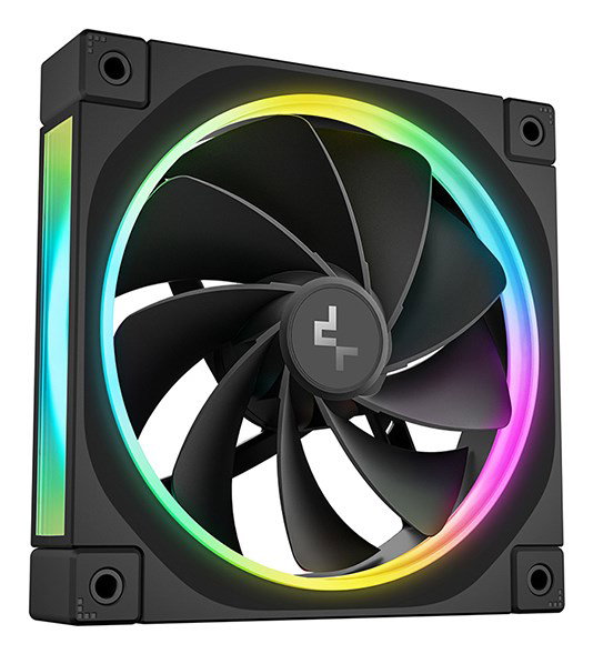 DeepCool FL12R-3 IN 1 Computer case Fan 12 cm Black 3 pc(s)