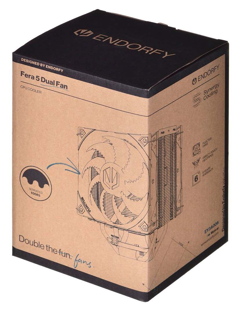 AIR COOLING ENDORFY FERA 5 DUAL FAN