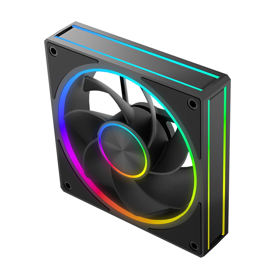 MODECOM VOLCANO LOOP 120 ARGB Reverse Fan Black