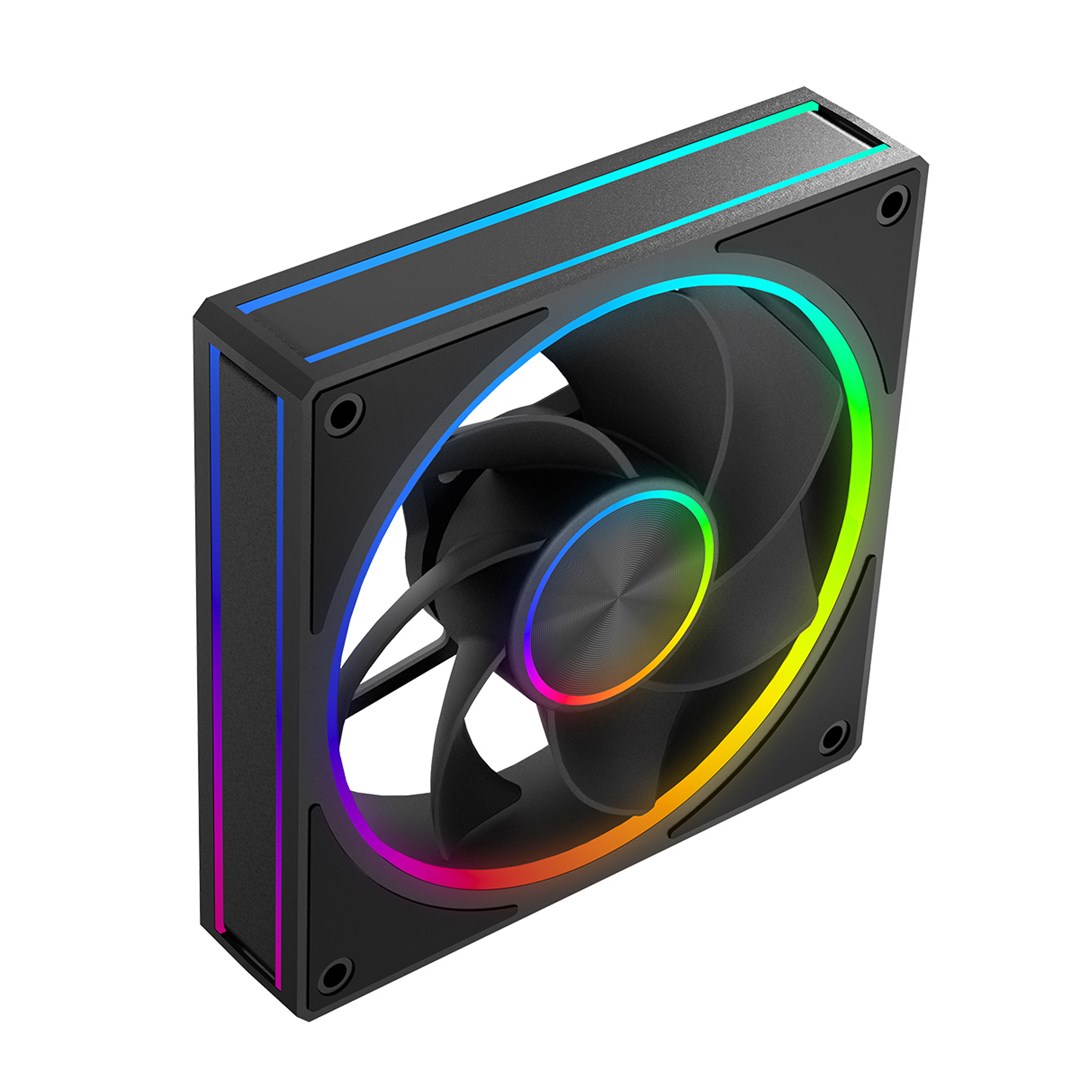 MODECOM VOLCANO LOOP 120 ARGB Reverse Fan Black