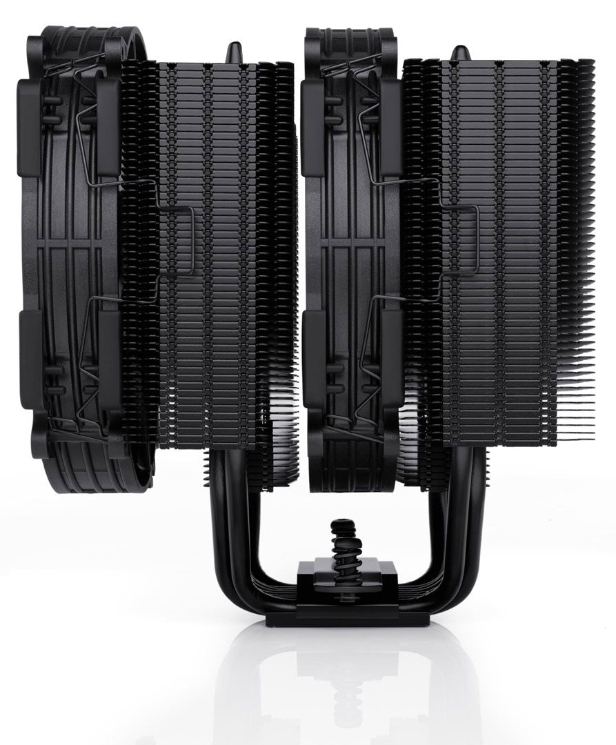Noctua NH-D15 G2 chromax.black - Next-generation dual-tower CPU cooling system (black)