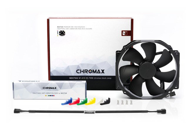 Noctua NF-A15 HS-PWM chromax.black.swap Computer case Fan