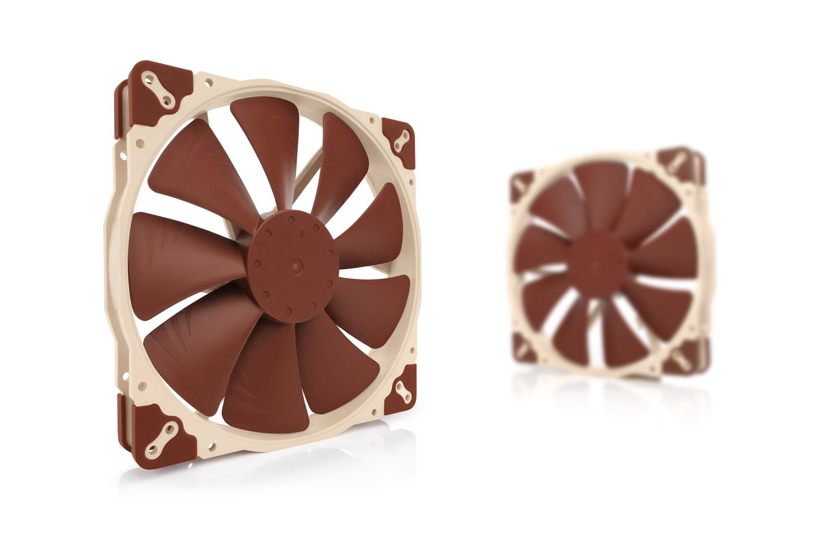 Noctua NF-A20 Computer case Fan 20 cm Beige, Brown