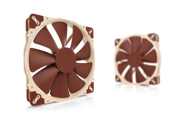 Noctua NF A20 5V PWM Computer case Fan 20 cm Beige, Red