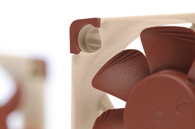 Noctua NF A4x10 PWM Computer case Fan 4 cm Beige, Red