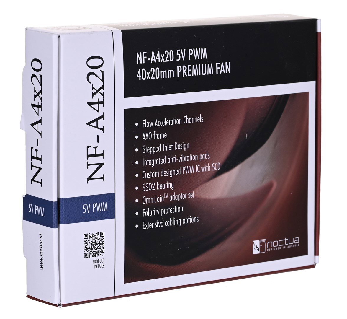 Noctua NF-A4X20 5V PWM computer cooling component Computer case Fan 4 cm