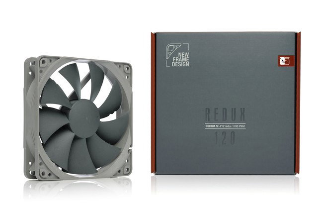 Noctua NF P12 redux-1700 PWM Computer case Fan 12 cm Grey