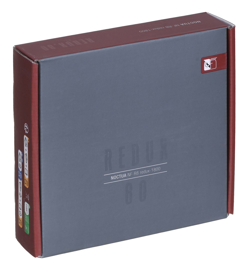 Noctua NF-R8 redux-1800 Computer case Fan 8 cm Black, Grey