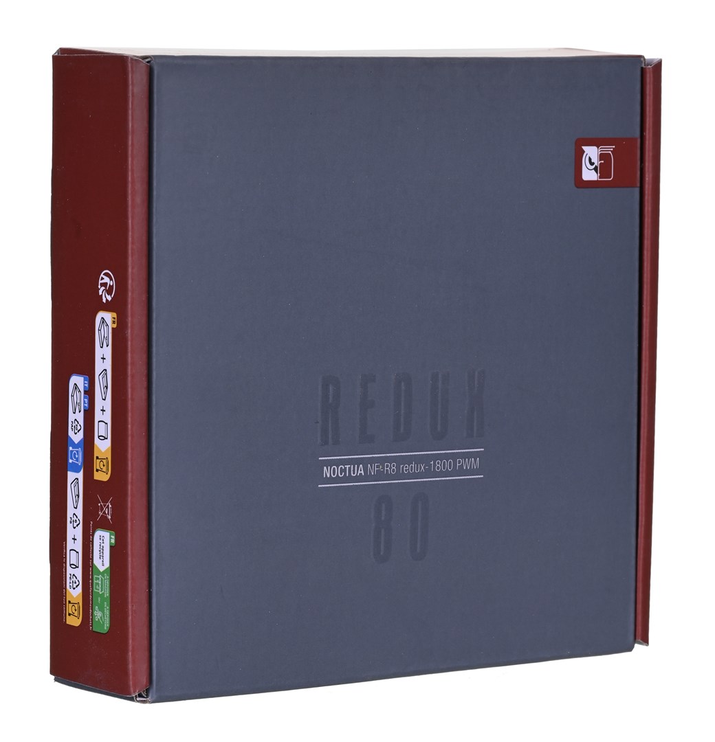 Noctua NF-R8 redux-1800 PWM Computer case Fan 8 cm Black, Grey