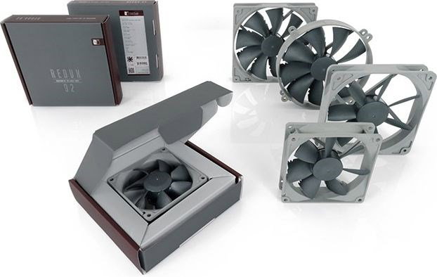 NOCTUA redux 92mm fan 17.6 dBA 1600 RPM