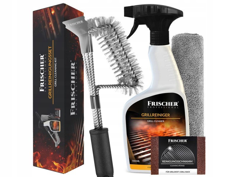 Frischer barbecue cleaning kit