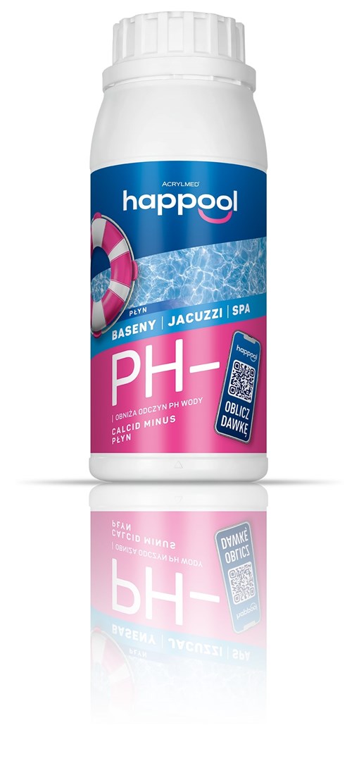 Acrylmed CALCID MINUS Liquid for lowering the pH of pool water, 0,5 litres