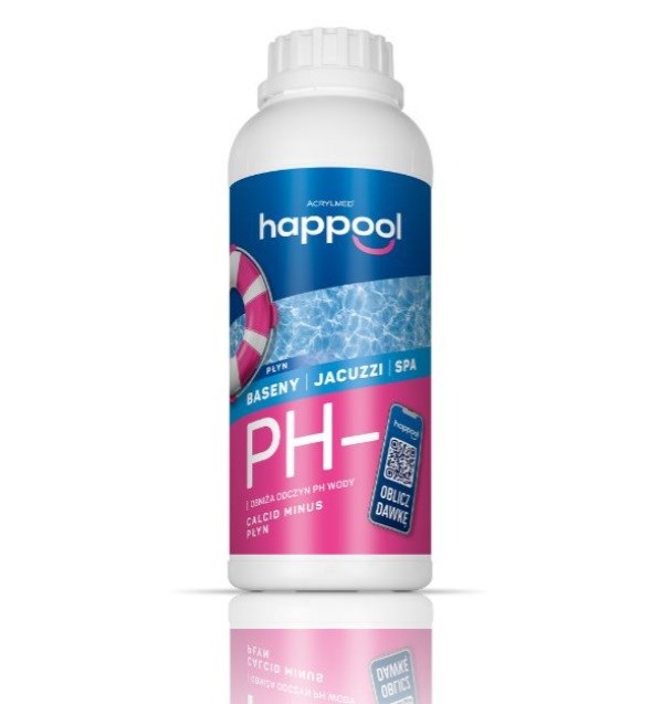 Acrylmed CALCID MINUS Liquid for lowering the pH of pool water, 1 litres