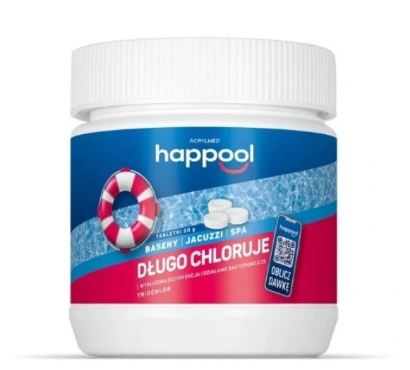 Acrylmed TRIOCHLOR Slow-release chlorine tablets, 20 g 0,4 kg