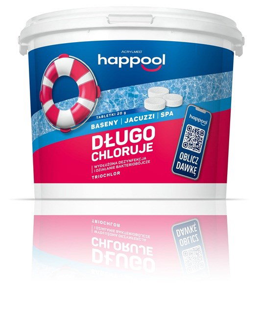 Acrylmed TRIOCHLOR Slow-release chlorine tablets, 20 g 3 kg