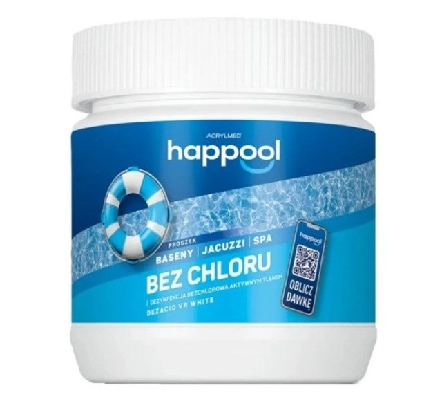 Acrylmed DEZACID VR WHITE Granules for aerobic water disinfection, 0,4 kg