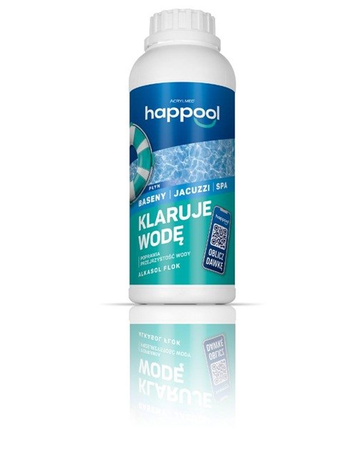 Acrylmed ALKASOL FLOK Liquid for coagulating impurities in swimming pool water, 1 litre