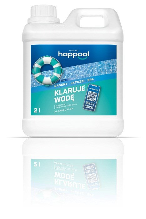 Acrylmed ALKASOL FLOK Liquid for removing cloudy deposits, 2 l