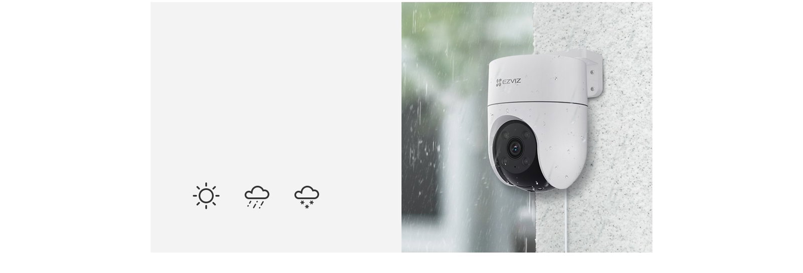 EZVIZ H8c Turret IP security camera Indoor & outdoor 1920 x 1080 pixels Ceiling/wall