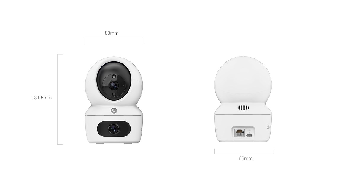 IP CAMERA EZVIZ H7C 2K+ (4MP+4MP)