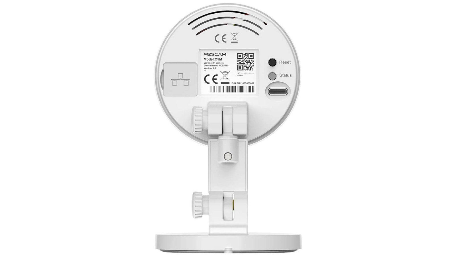 FOSCAM C5M 5 MPIX 3K USB-C IP Camera White