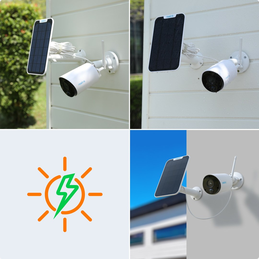 Reolink Argus Series B320 - 3MP Outdoor Battery-Powered Security Camera with Person/Vehicle Detection, Two-Way Audio