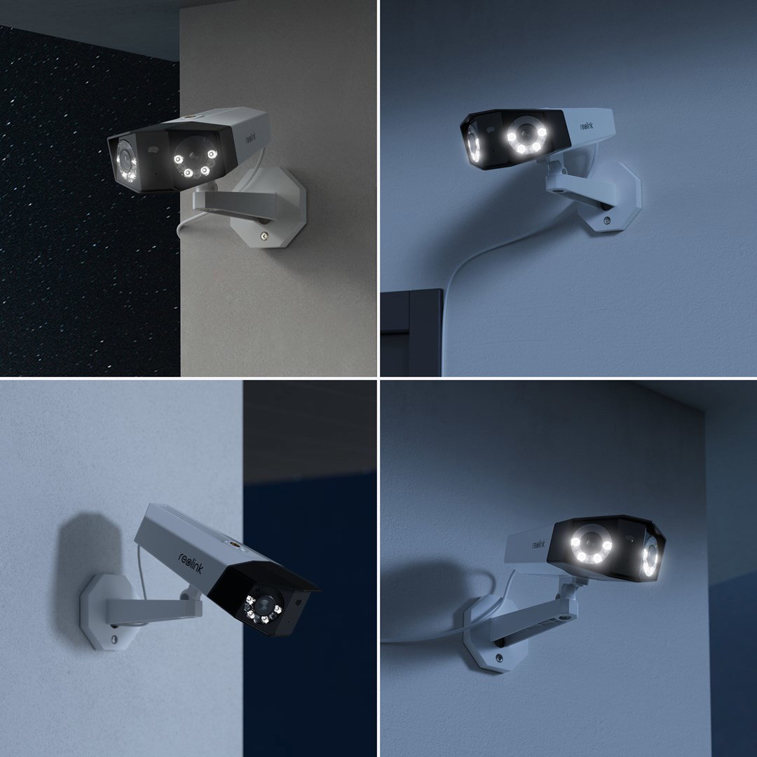 Reolink Duo Series P730 - 4K Outdoor PoE Camera, Dual-Lens, 180 Panoramic View, Person/Vehicle/Animal Detection